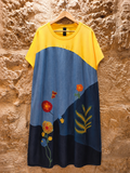 Vestido Multicolor algodon