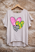 Blusa corazon