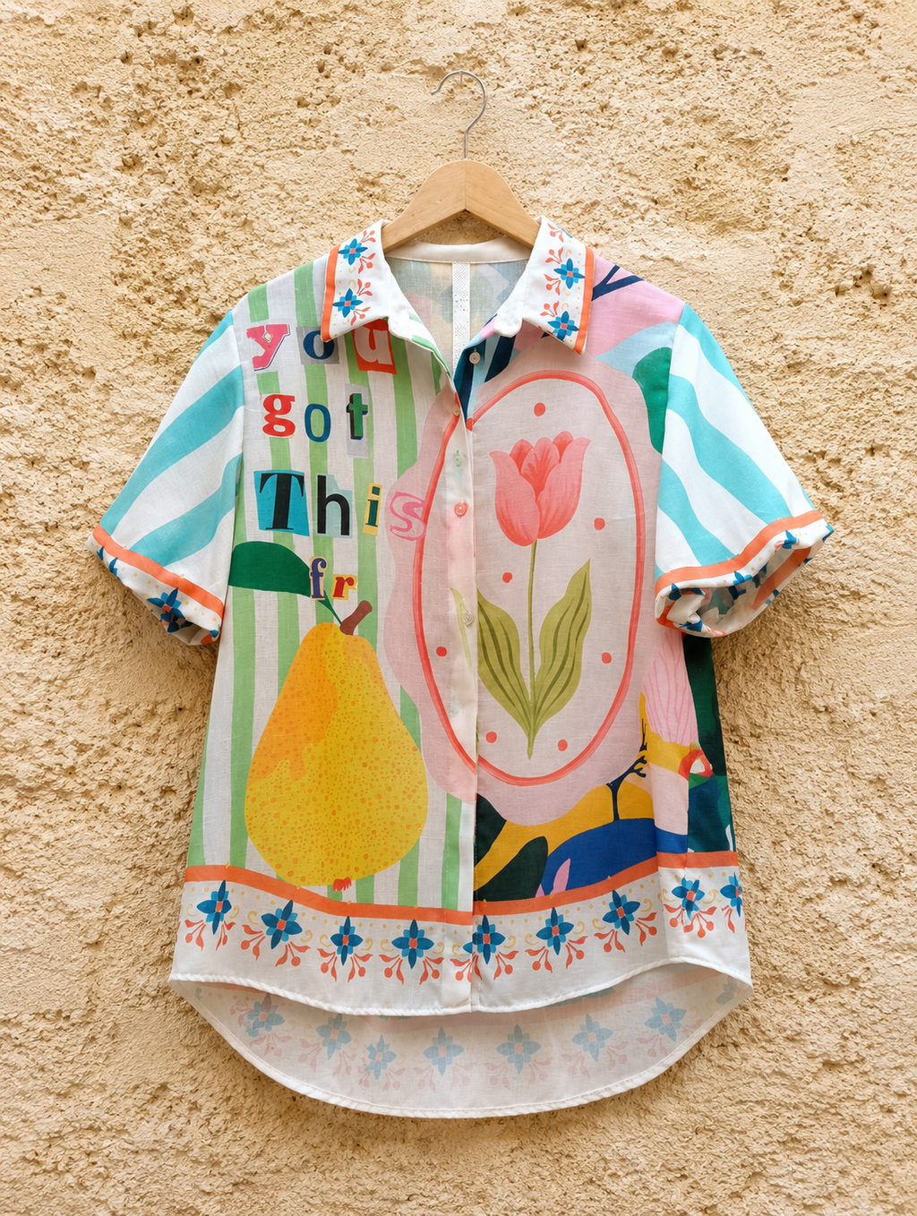 Camisa Baloon Langosta