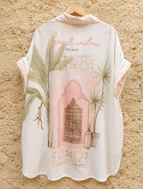 Camisa "Good vibes"