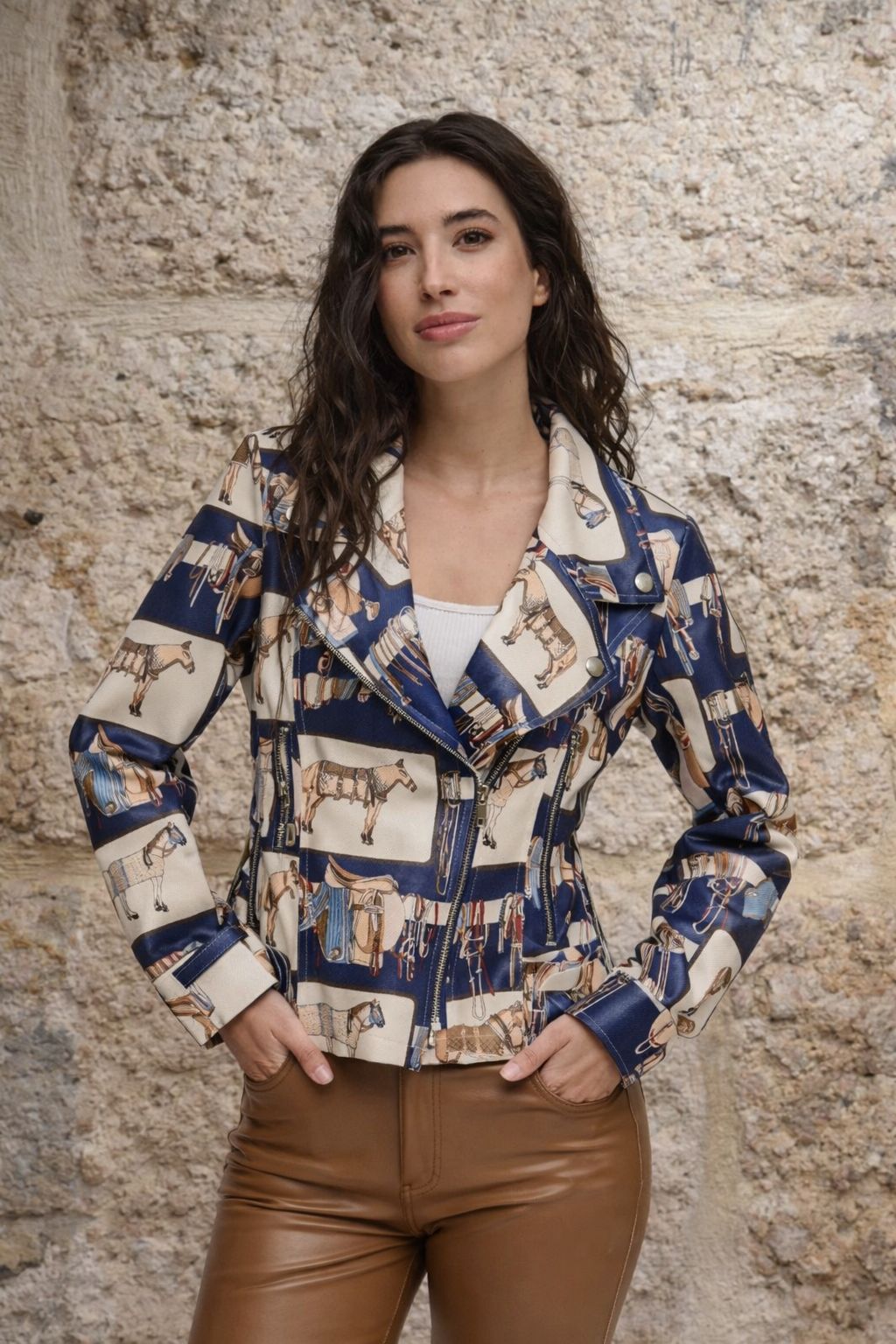 Chaqueta Biker